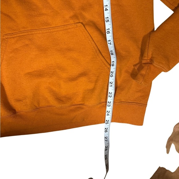 Mossy Oak Blaze Orange Hoodie with Camo Hood - Picture 5 of 6